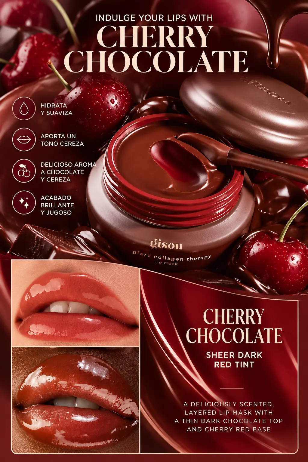 Gisou lip mask