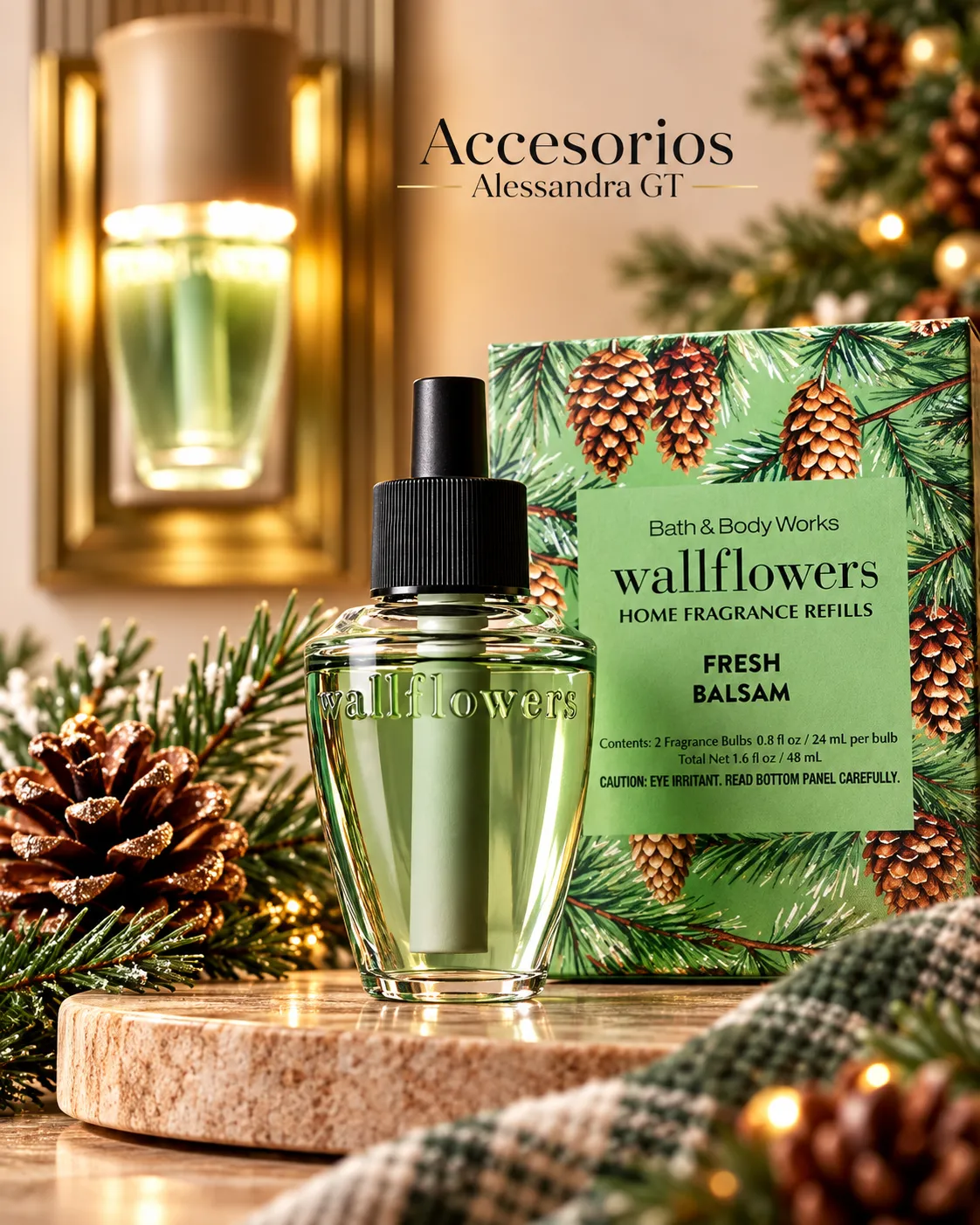 Set de 2 Fragancias Wallflowers – Bath & Body Works